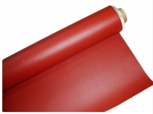 Silicone coated silica fabric