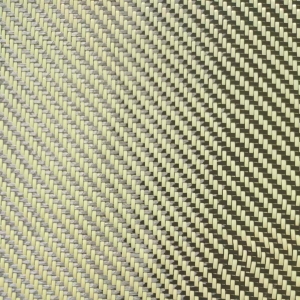 Carbon glass aramid fiber hybrid fabric