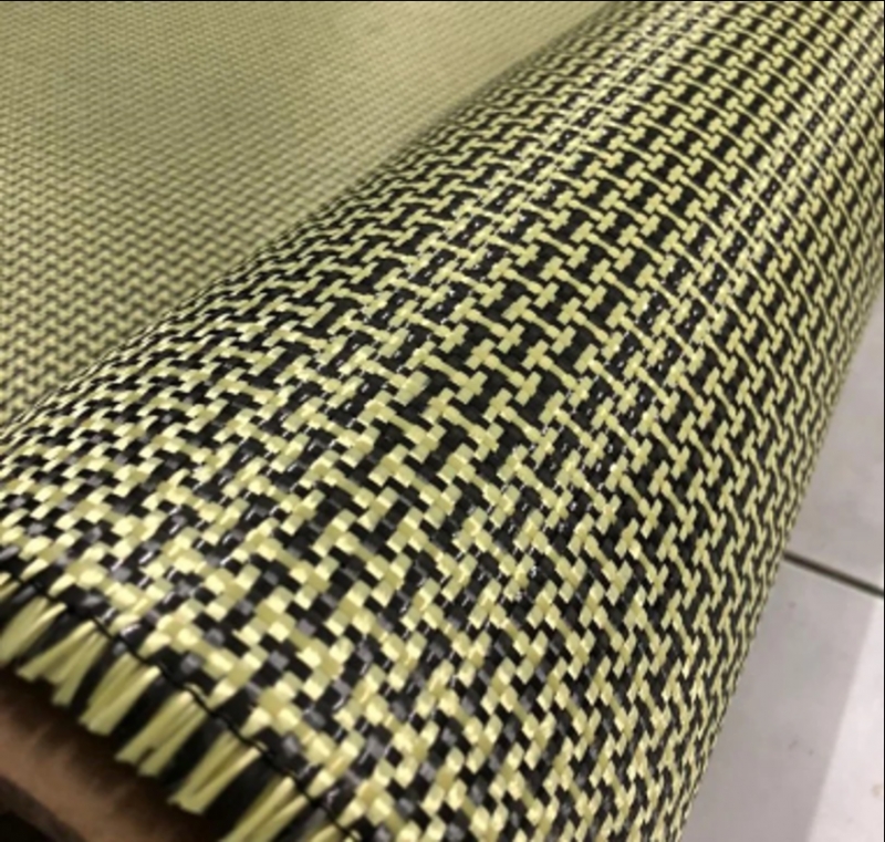 Carbon glass aramid fiber hybrid fabric